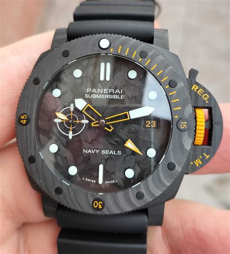 panerai submersible gmt carbotech navy seals|Panerai thrill seekers.